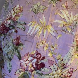 In Search of April Cornell Hydrangea shams pillowcases in Amethyst